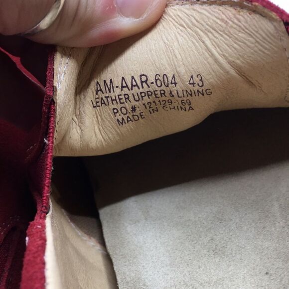 NIB Alegria Aaron Dark Res Suede Slip On Shoes - Size 43 EU 9.5 US (W US 13) main image 9